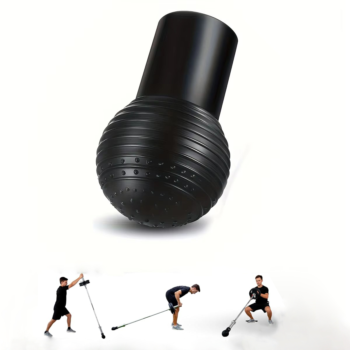 Landmine Barbell Attachment - Perlengkapan Ranjau Darat untuk Barbel, Mudah