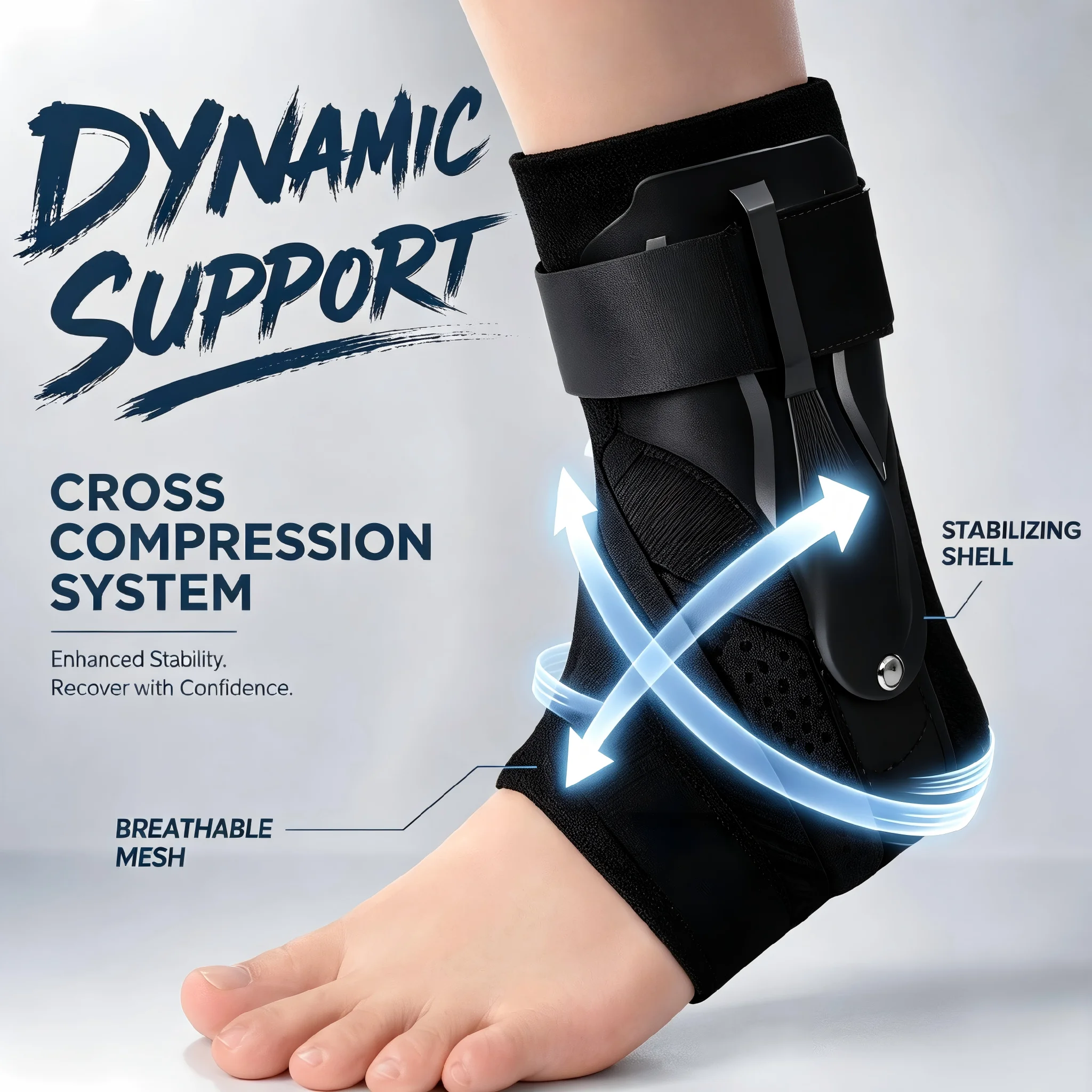 Ankle Mobility Band - 1/2 Buah Penyangga Pergelangan Kaki untuk