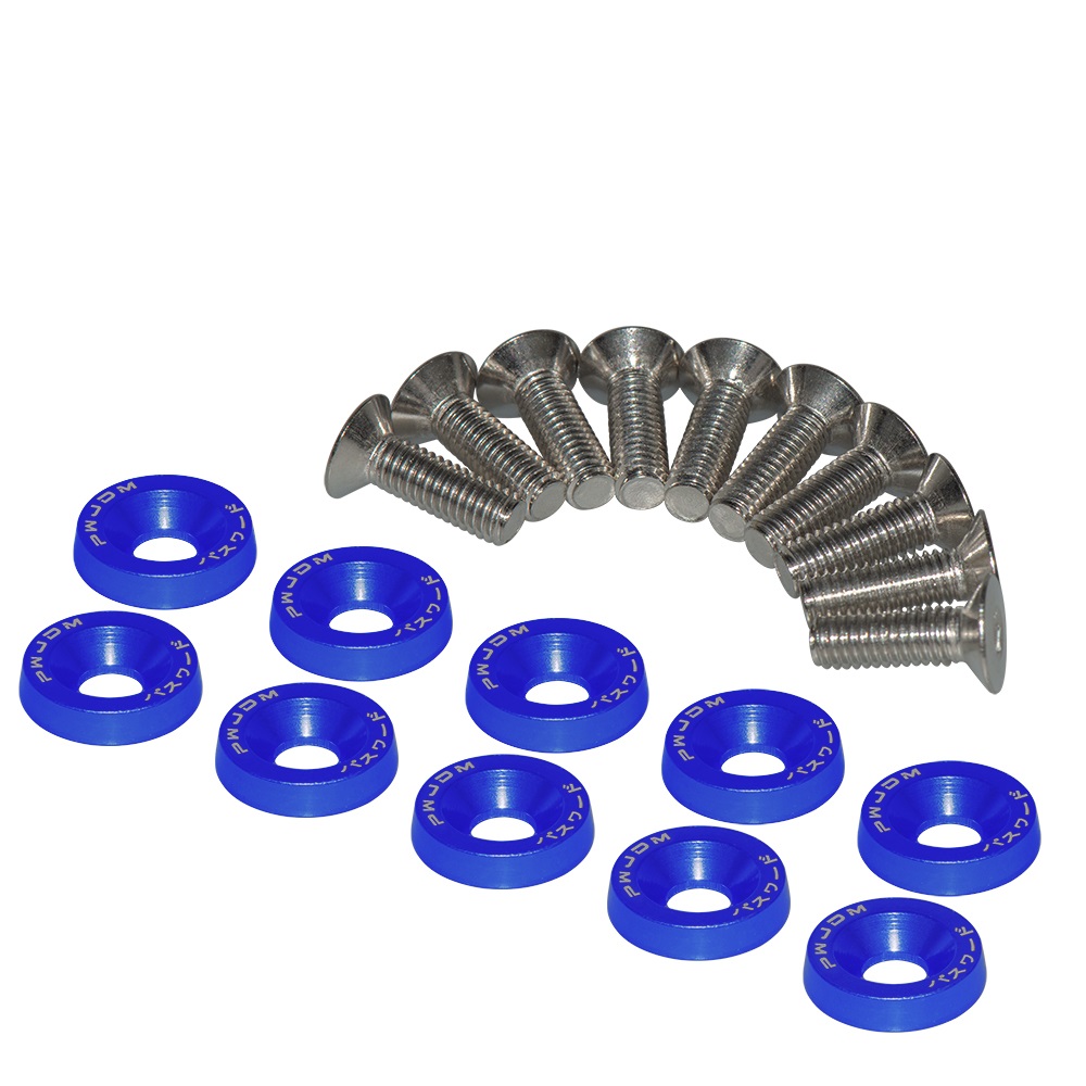 Bumper Plate 10Kg - 10 Buah M6 JDM Pengencang Hex