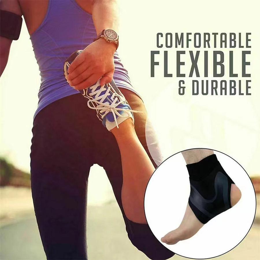 Ankle Mobility Band - Penyangga Pergelangan Kaki Bernapas, Kompresi, Pelindung,