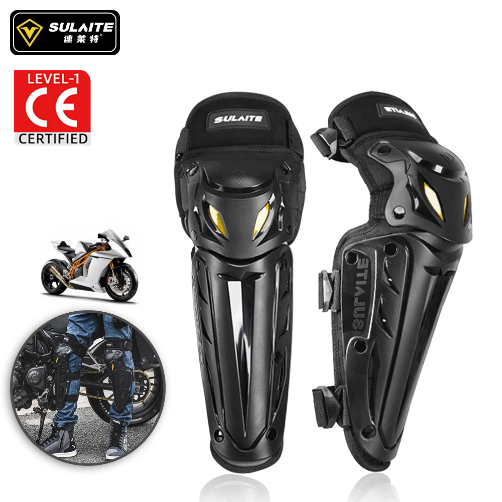 Shin Guard Crossfit - SULAITE Pelindung Lutut Sepeda Motor Bantalan