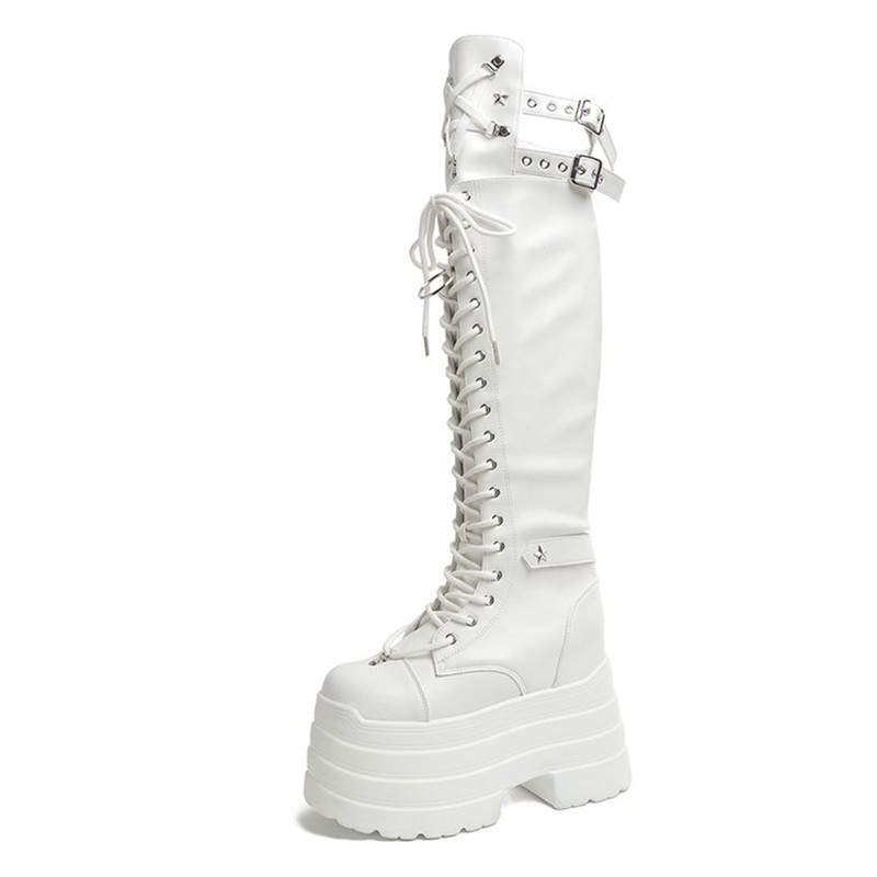 Crossfit Youtube - Sepatu Boots Wanita Punk Baru 2026,