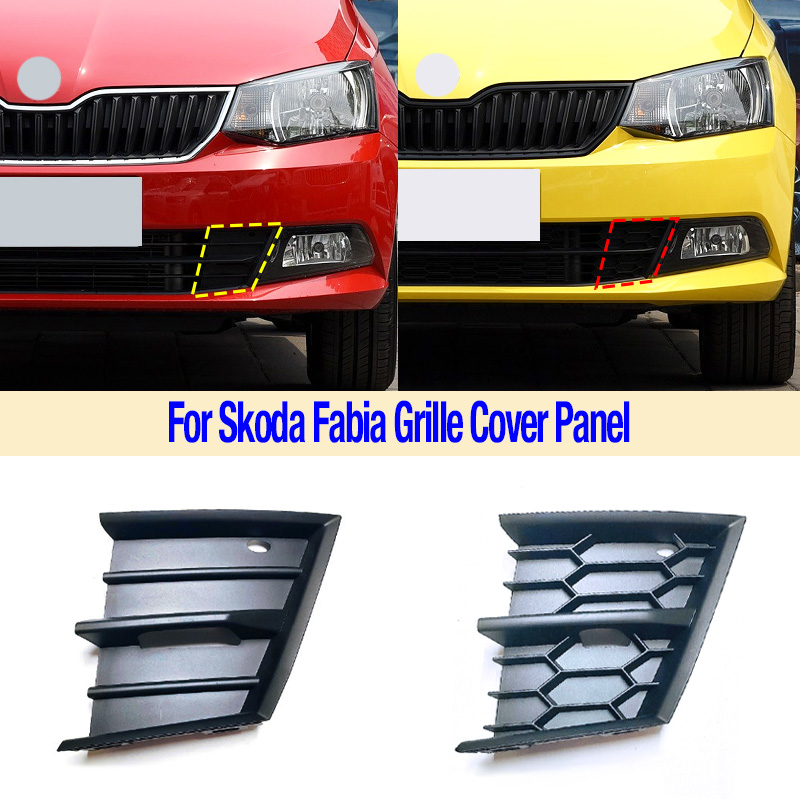 Bumper Plate 10Kg - Untuk Skoda Fabia 2015-17 Grill Bumper