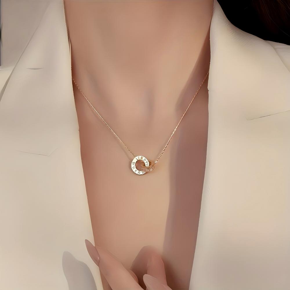 Set Perhiasan Elegan Rose Gold - Battle Rope Anchor ulasan dan harga
