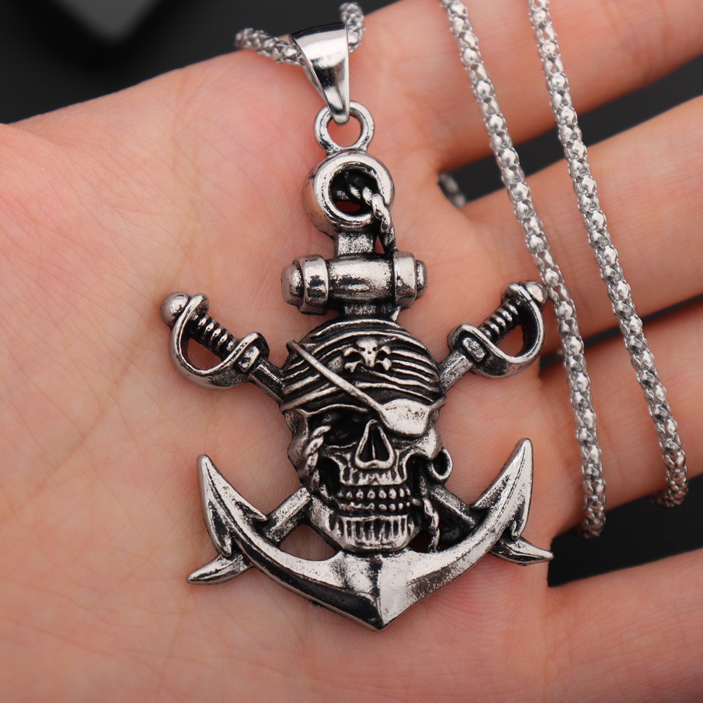 Kalung liontin pria baja Titan - Battle Rope Anchor ulasan dan harga