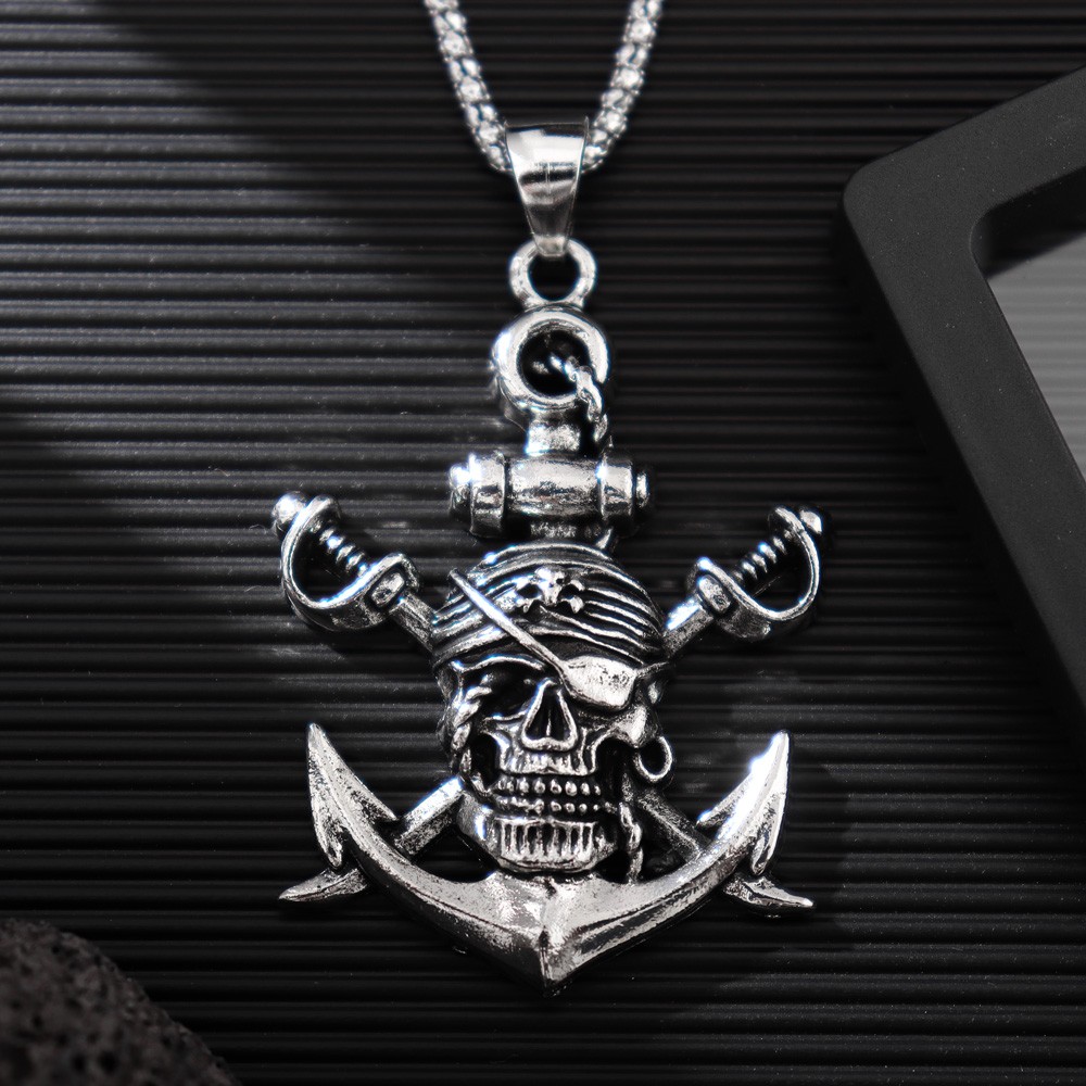 Kalung liontin pria baja Titan - Battle Rope Anchor ulasan dan harga