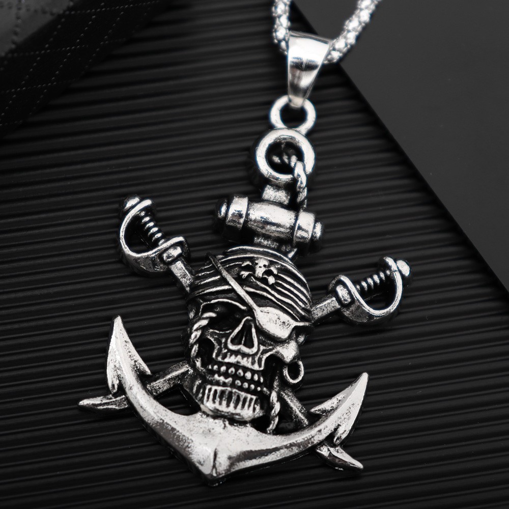 Kalung liontin pria baja Titan - Battle Rope Anchor ulasan dan harga