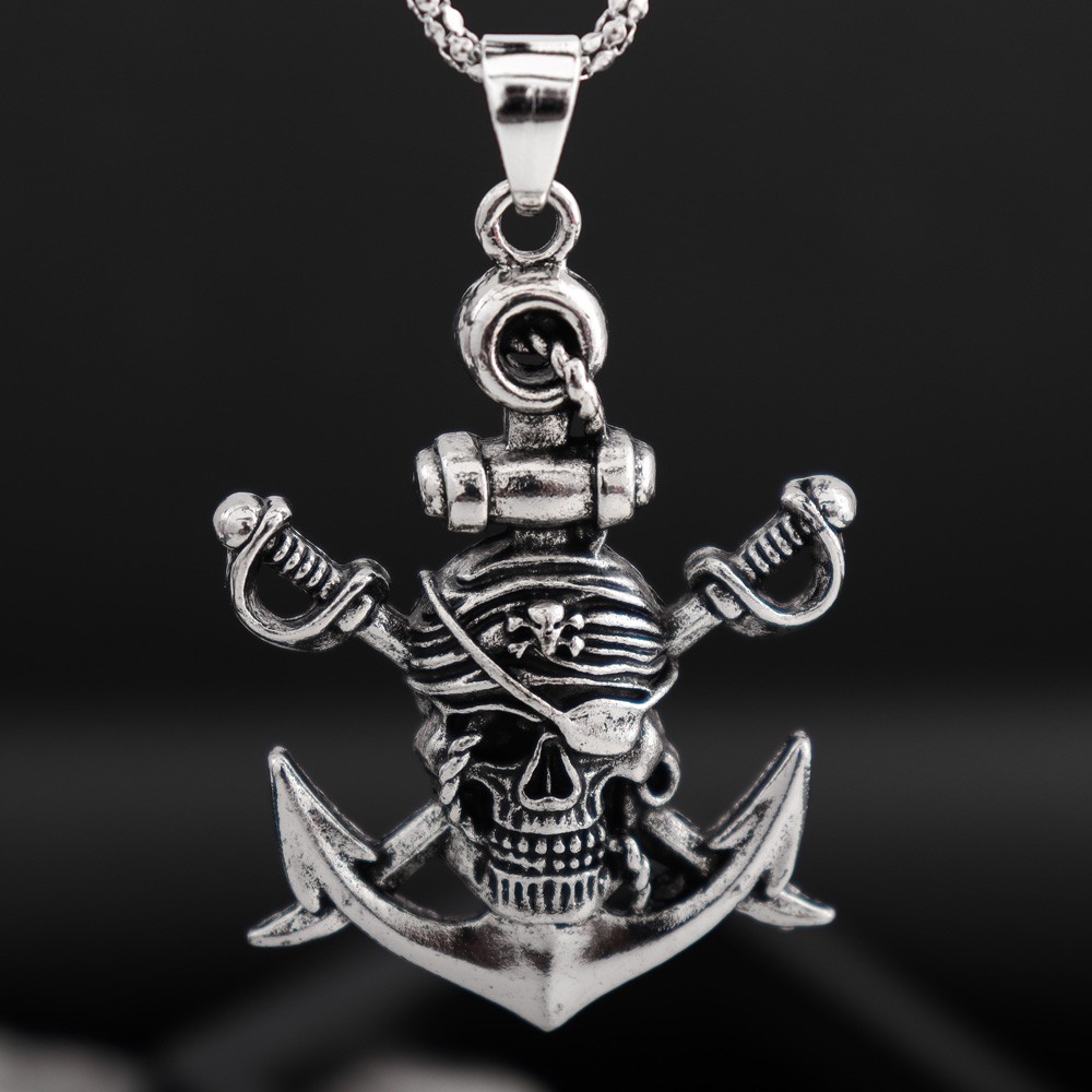 Kalung liontin pria baja Titan - Battle Rope Anchor ulasan dan harga