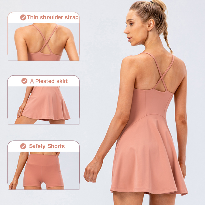 Rok Yoga Tenis Wanita Gaun Gol - Crossfit G ulasan dan harga