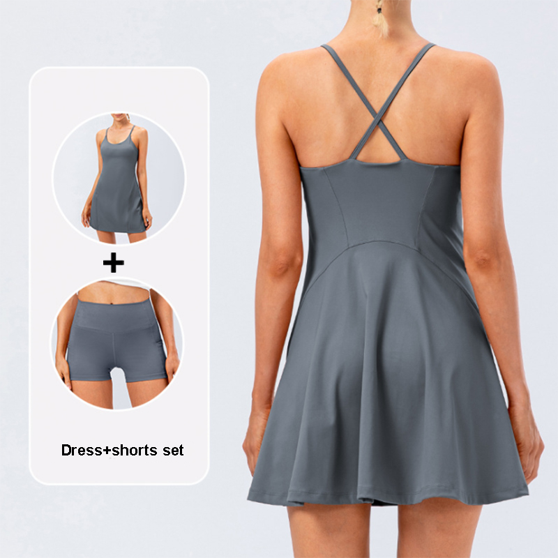 Rok Yoga Tenis Wanita Gaun Gol - Crossfit G ulasan dan harga