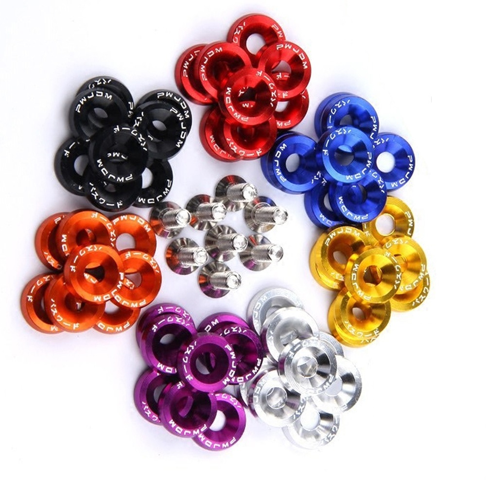 10 Buah M6 JDM Pengencang Hex  - Bumper Plate 10Kg ulasan dan harga
