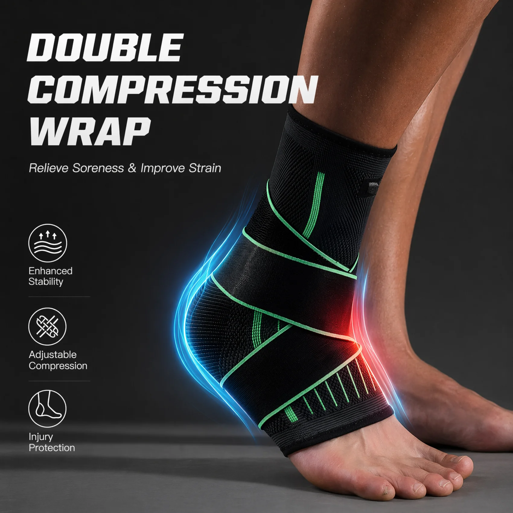Penyangga Pergelangan Kaki Kom - Ankle Mobility Band ulasan dan harga