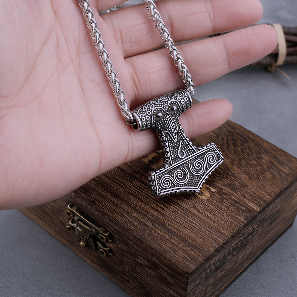 Nordic Viking Thor Palu Mjolni - Battle Rope Anchor ulasan dan harga