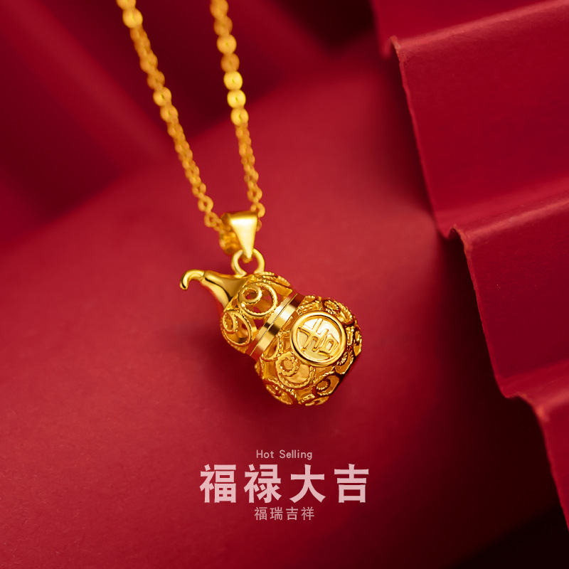 Kalung emas murni 18K liontin  - Battle Rope Anchor ulasan dan harga