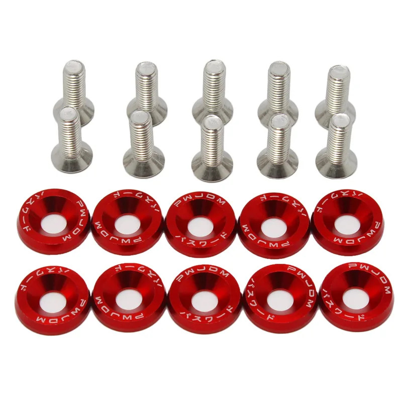 10 PCS M6 Pengikat Mobil Washe - Bumper Plate 10Kg ulasan dan harga