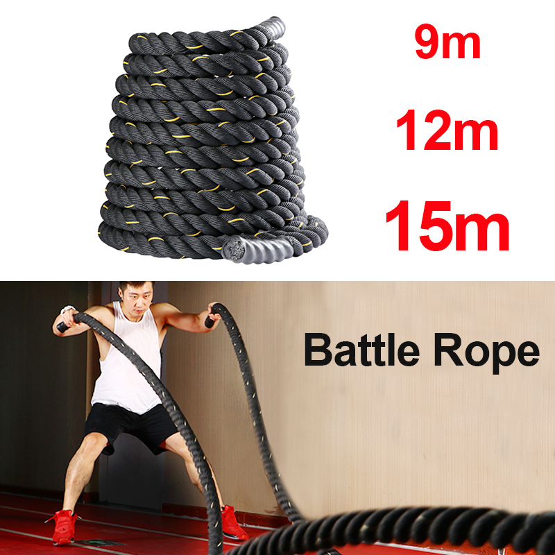 Tali Battle Profesional 9M/12M - Crossfit No Equipment ulasan dan harga